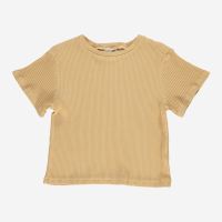 T-Shirt Orgeat von Poudre Organic aus Bio-Baumwolle in sahara sun