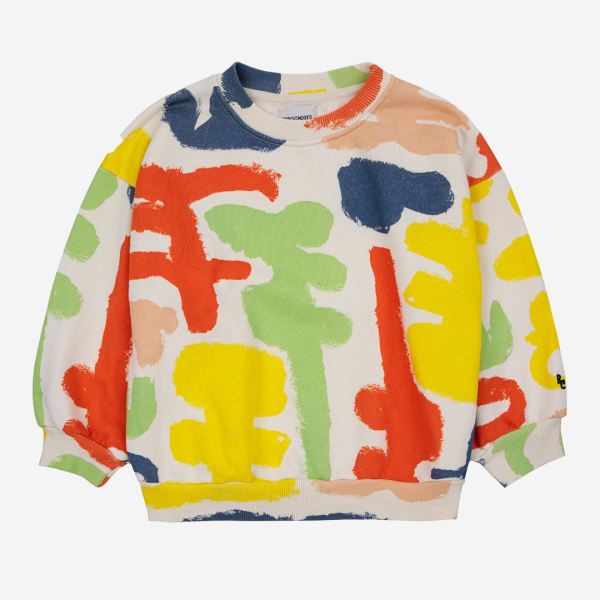 Kinder Sweatshirt Carnival all over von Bobo Choses aus Bio-Baumwolle