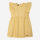 Kinder Kleid von Pure Pure by Bauer aus Leinen in banana-cream