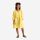 Damen Day Dress von Matona aus Leinen in yellow gingham