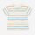 Kinder Shirt Lina von Sense Organics aus Bio-Baumwolle in watercolour stripes