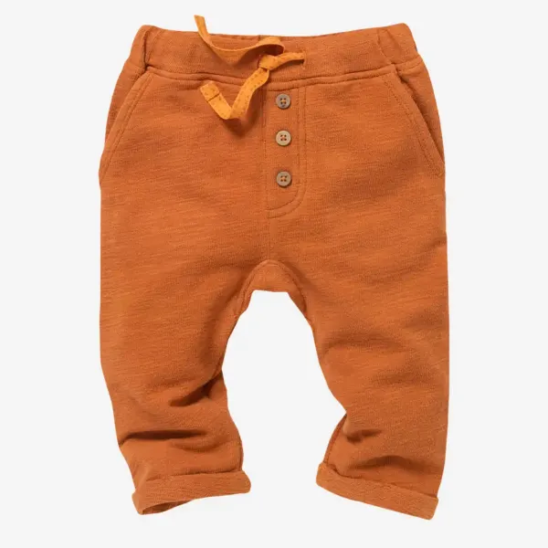 Baby Sweathose People Wear Organic Bio-Baumwolle rost