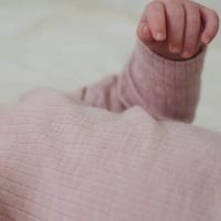 Baby Body von Cosilana aus Baumwolle/Wolle/Seide Detail