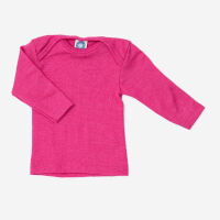 Baby Schlupfhemdchen von Cosilana aus Bio-Wolle/Seide in pink 2