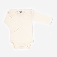 Baby Body von Cosilana in Wolle/Seide in natur 71053