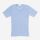 Kinder Unterhemd kurzarm von Cosilana aus Bio-Baumwolle/Wolle/Seide in hellblau