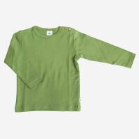 Kinder Shirt von Leela Cotton aus Bio-Baumwolle in grün