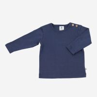 Kinder Shirt von Leela Cotton aus Bio-Baumwolle in indigo