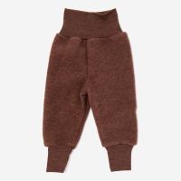 Babyhose von Engel aus Wollfleece in zimt melange