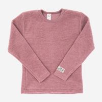 Kinder Shirt von Lilano aus Wollfrottee in mauve