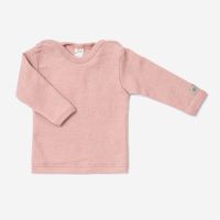 Baby Shirt aus Wolle/Seide von Lilano in dusty rose 2