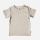T-Shirt von Leela Cotton aus Bio-Baumwolle in beige melange