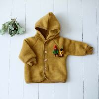 Baby und Kinder Kapuzenjacke von Engel aus Wollfleece in...