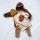 Baby und Kinder Kapuzenjacke von Engel aus Wollfleece in zimt 3