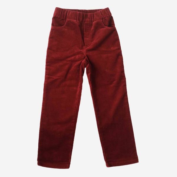 Lila Lämmchen Naturtextilien Kinder Cordhose aus Bio-Baumwolle in bordeaux