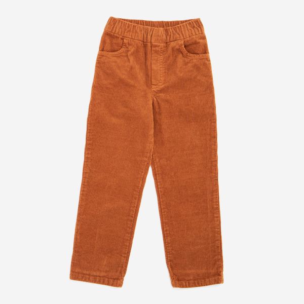 Kinder Cordhose von Lila Lämmchen aus Bio-Baumwolle in terra