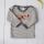 Baby Shirt von Lilano aus Wolle/Seide in hellgrau