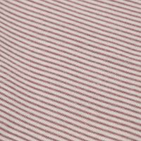 Baby Shirt von Lilano aus Wolle/Seide in Ringel mauve detail