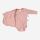 Baby Wickelbody von Lilano aus Wolle/Seide in dusty rose 2