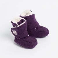 Baby-Stiefel Trotter von Pickapooh aus Wollwalk in lila