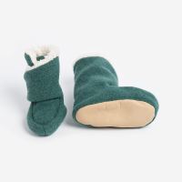 Baby-Stiefel Trotter von Pickapooh aus Wollwalk in mineral green 2