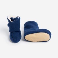 Baby-Stiefel Trotter von Pickapooh aus Wollwalk in marine 2