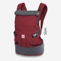 Babytrage Slim light von Ruckeli aus Bio-Baumwolle in red...