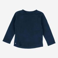 Kinder Langarmshirt Mighty Longsleeve von Orbasics aus Bio-Baumwolle in nachtblau