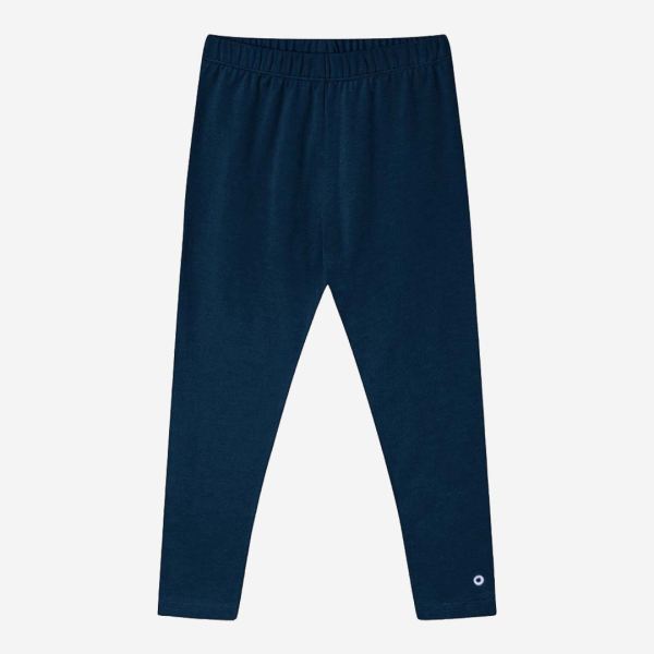 Kinder Leggings Play-all-day von Orbasics aus Bio-Baumwolle in night blue