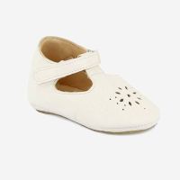 Baby Sandale Lilly von Easy Peasy aus Leder in blanc