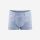 Kinder Boxershorts von Living Crafts aus Bio-Baumwolle in blue melange