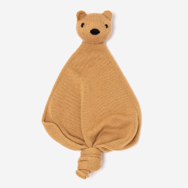 Baby Teddy Tokki von Hvid aus Merinowolle in ochre