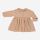 Kinder Kleid CAMPANULE von Poudre Organic aus Bio-Baumwolle in maple sugar 2