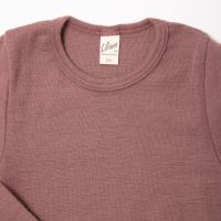 Kinder Shirt von Lilano aus Wolle/Seide in mauve 2