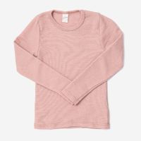 Kinder Shirt von Lilano aus Wolle/Seide in dusty rose 2