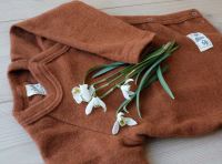 Baby Shirt von Lilano aus Wolle/Seide in rust