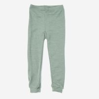 Lange Unterhose von Lilano aus Wolle/Seide in sage green