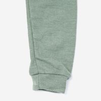 Lange Unterhose von Lilano aus Wolle/Seide in sage green 3