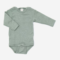 Baby Body von Lilano aus Wolle/Seide in sage