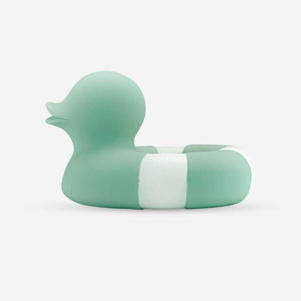 Badeente Flo von Oli & Carol aus Naturkautschuk in mint