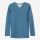 Structure Sweater Wolle sky melange