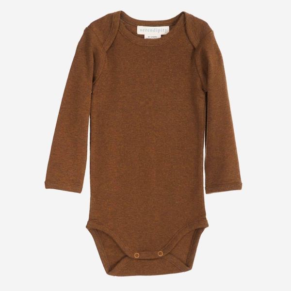 Baby Body von Serendipity aus Bio-Baumwolle in caramel