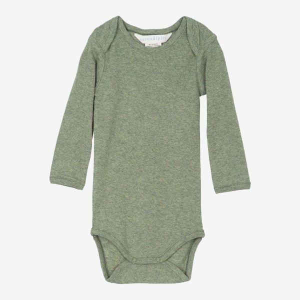 Baby Body von Serendipity aus Bio-Baumwolle in moss