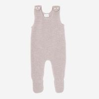 Baby Strampler von Selana aus Merinowolle in beige1