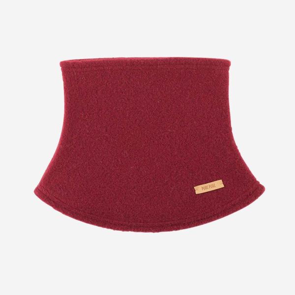 Schlupfschal von Pure Pure aus Wollfleece in burgundy