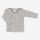 Baby-Shirt Ringel von Lilano aus Wollfrottee-Plüsch in grau