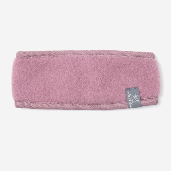 Stirnband Sporty von Pickapooh aus Wollfleece in altrosa