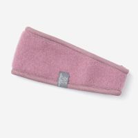 Stirnband Sporty von Pickapooh aus Wollfleece in altrosa Seitenansicht