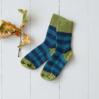 Kinder Socken von Hirsch aus Wolle in...