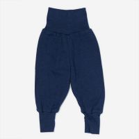 Babyhose von Engel aus Wolle/Seide in marine